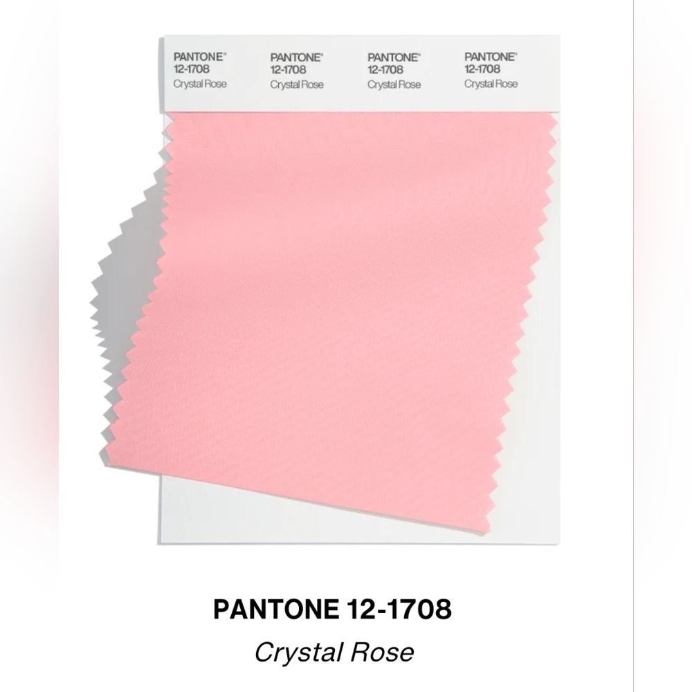 CRYSTAL ROSE Color Trend Spring Summer 2023 Pantone